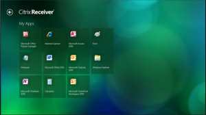 Citrix Receiver for Win 8/RT